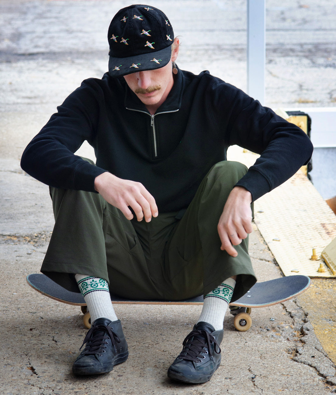 Geo-Pod Socks Grey
