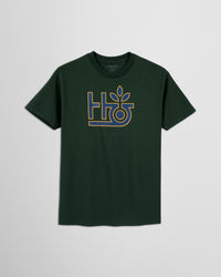Habitat Pod Logo T-Shirt - Dark Green