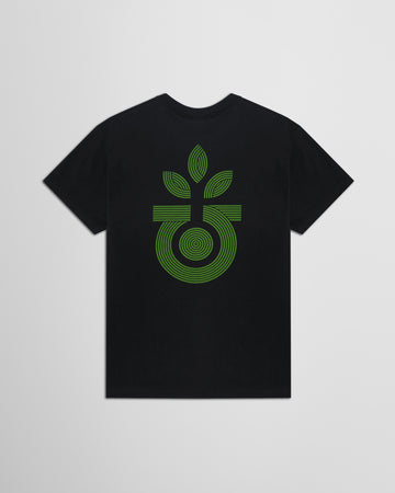 Habitat Bloom Lines T-Shirt - Black
