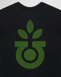 Habitat Bloom Lines T-Shirt - Black