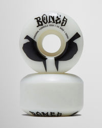 Bones 100s Wides 100a V4 Wide Skateboard Wheels - White - 52mm