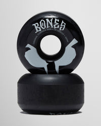 Bones 100s Sidecuts 100a V5 Sidecut Skateboard Wheels - Black 2026 - 52mm