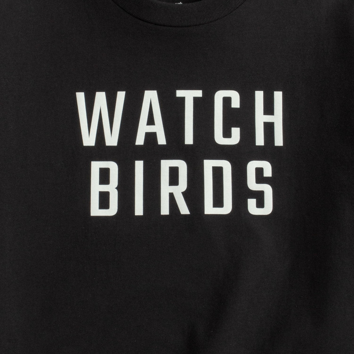 Habitat Watch Birds T-Shirt - Black