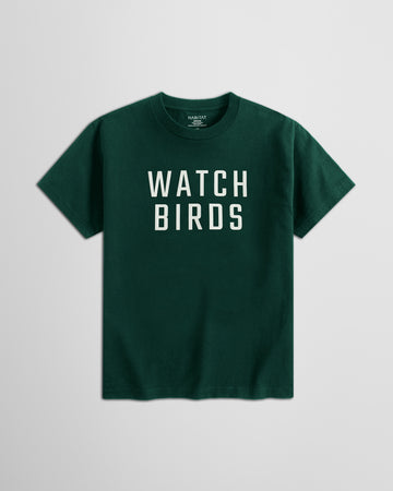 Habitat Watch Birds T-Shirt - Green