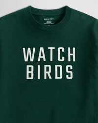 Habitat Watch Birds T-Shirt - Green