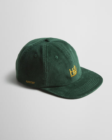 Habitat Pod Corduroy Hat - Green