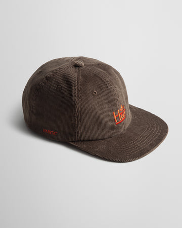 Habitat Pod Corduroy Hat - Brown