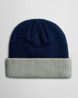 Habitat Contrast Cuff Beanie - Blue/White