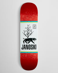 Habitat Janoski Seminal Skateboard Deck - Red - 8.125