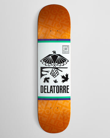 Habitat Delatorre Seminal Skateboard Deck - Yellow - 8.00