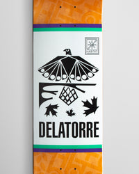 Habitat Delatorre Seminal Skateboard Deck - Yellow - 8.00