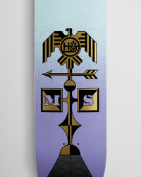 Habitat Suciu Roof Regalia Skateboard Deck - Purple/Blue - 8.30