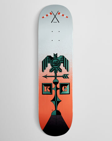 Habitat Kaue Roof Regalia Skateboard Deck - 8.25
