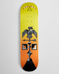 Habitat Janoski Roof Regalia Skateboard Deck - Orange/Yellow - 8.125