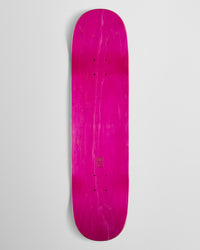 Habitat Suciu Cross Continental Twin Tail Skateboard Deck - Blue/Assorted Stains - 8.30