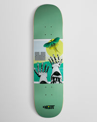 Habitat Silas Luna Launch Skateboard Deck - Green - 8.25