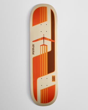 Habitat Glider Twin Skateboard Deck - Orange - 8.50