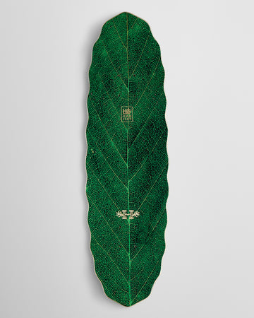 Habitat Leafline Egg Skateboard Deck - Green - 9.00