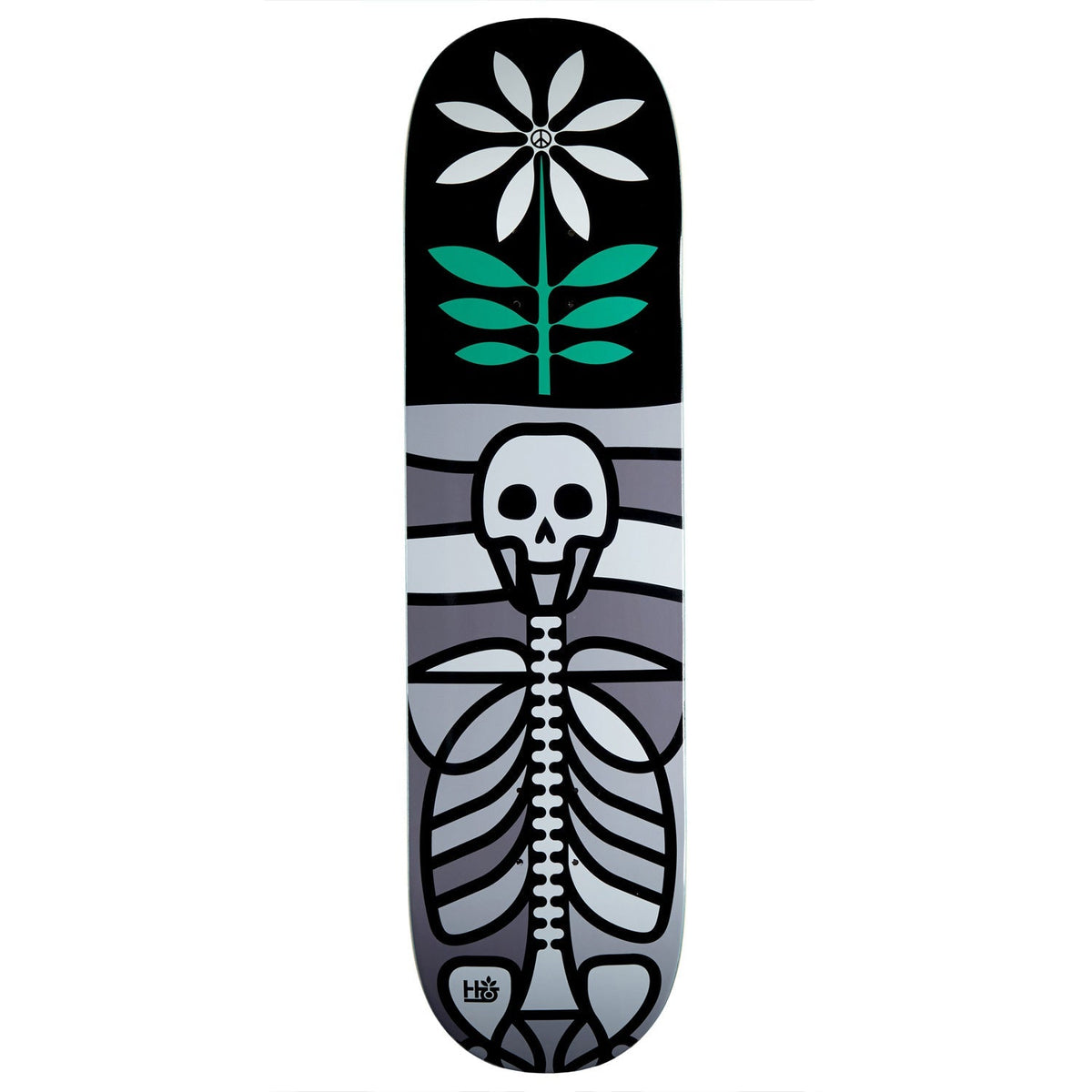Habitat Biodegradable Skateboard Deck - Grey - 8.25"