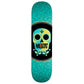 Habitat Sugar Skull Skateboard Deck - Teal - 8.00"