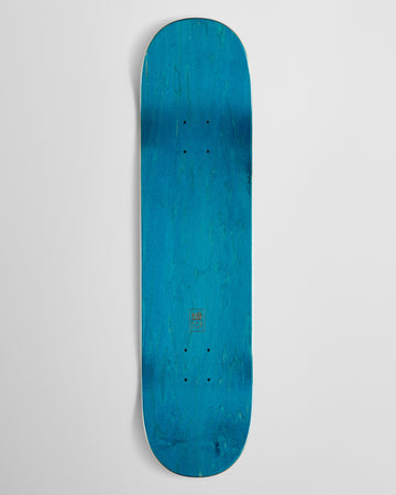 Habitat Sugar Skull Skateboard Deck - Teal - 8.00