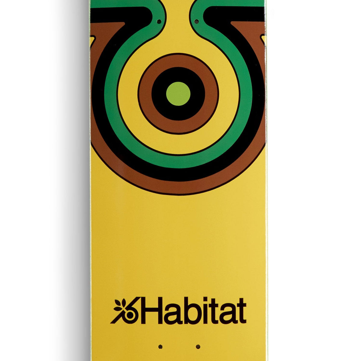 Habitat Bloom Station Skateboard Deck - Yellow - 7.75"