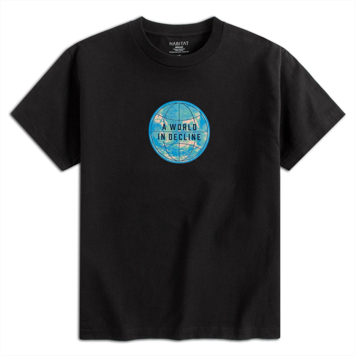 Habitat World In Decline T-Shirt - Black