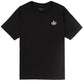 Habitat Leaves Embroidery T-Shirt - Black
