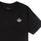 Habitat Leaves Embroidery T-Shirt - Black