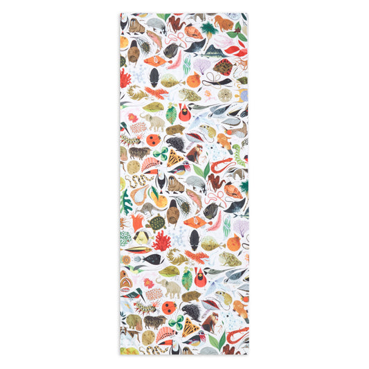 Habitat Charley Harper Tree Of Life Yoga Towel - Multi