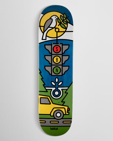 Habitat Baxter-Neal Sunny Afternoon Skateboard Deck - 8.25