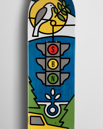 Habitat Baxter-Neal Sunny Afternoon Skateboard Deck - 8.25