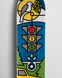 Habitat Baxter-Neal Sunny Afternoon Skateboard Deck - 8.25