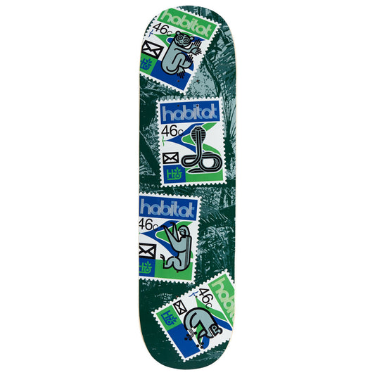 Habitat Postage Scatter Skateboard Deck - Assorted - 8.50"