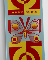 Habitat Suciu Moth Skateboard Deck - Metallic Ink - 8.375