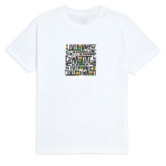 Habitat Artisan Apex Stacked T-Shirt - Natural