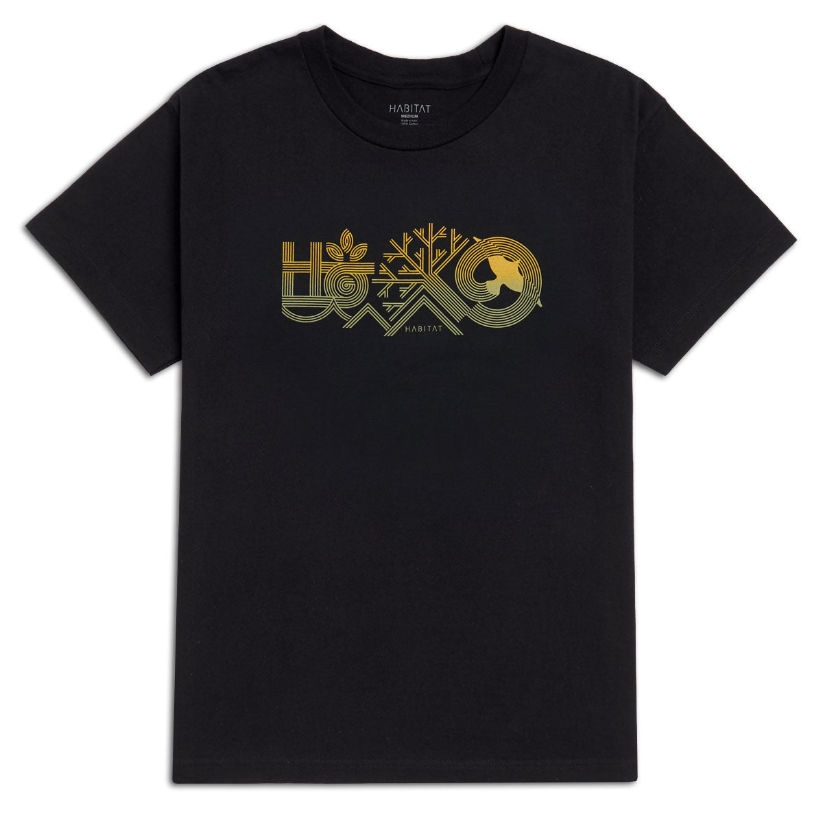Habitat Earthscape T-Shirt - Black