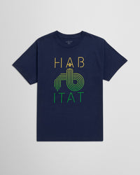 Habitat Stencil Soar T-Shirt - Navy