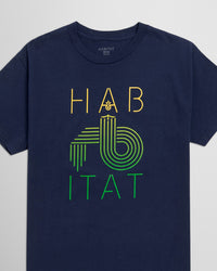 Habitat Stencil Soar T-Shirt - Navy