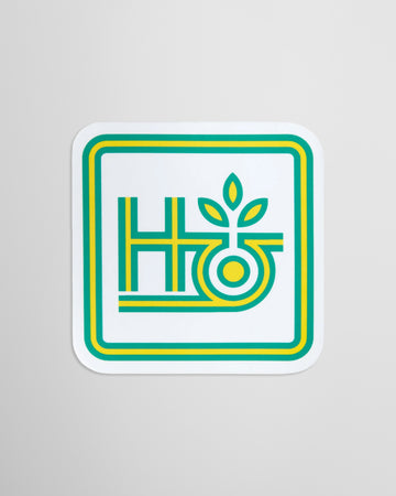 Habitat Pod Frame Sticker - Green
