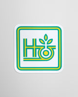 Habitat Pod Frame Sticker - Green