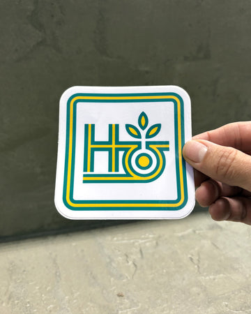 Habitat Pod Frame Sticker - Green