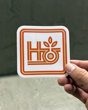 Habitat Pod Frame Sticker - Red