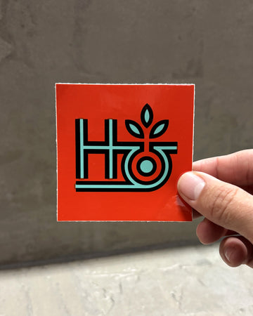 Habitat Tritone Pod Sticker - Red