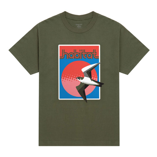 Habitat Kestrel T-Shirt - Fatigue Green