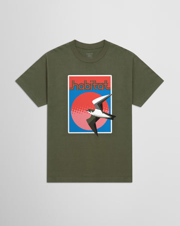 Habitat Kestrel T-Shirt - Fatigue Green
