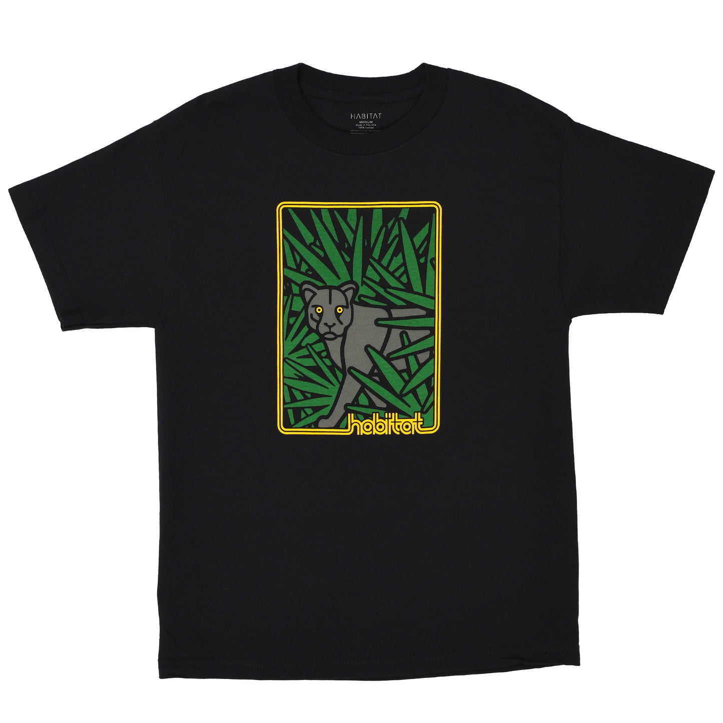 Night Cat Tee [Black]