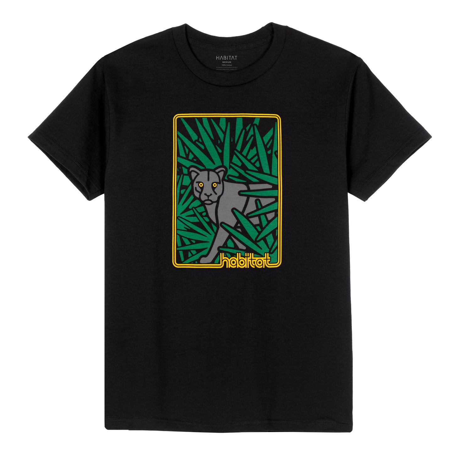 Night Cat Tee [Black]