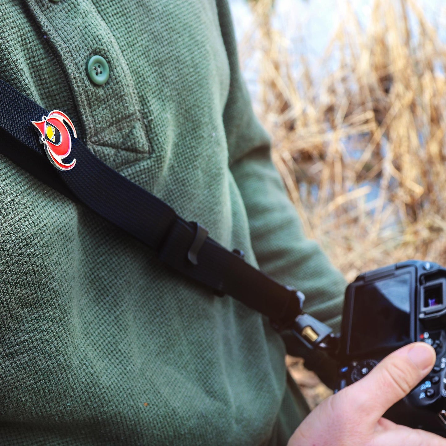 Charley Harper Cardinal Pin