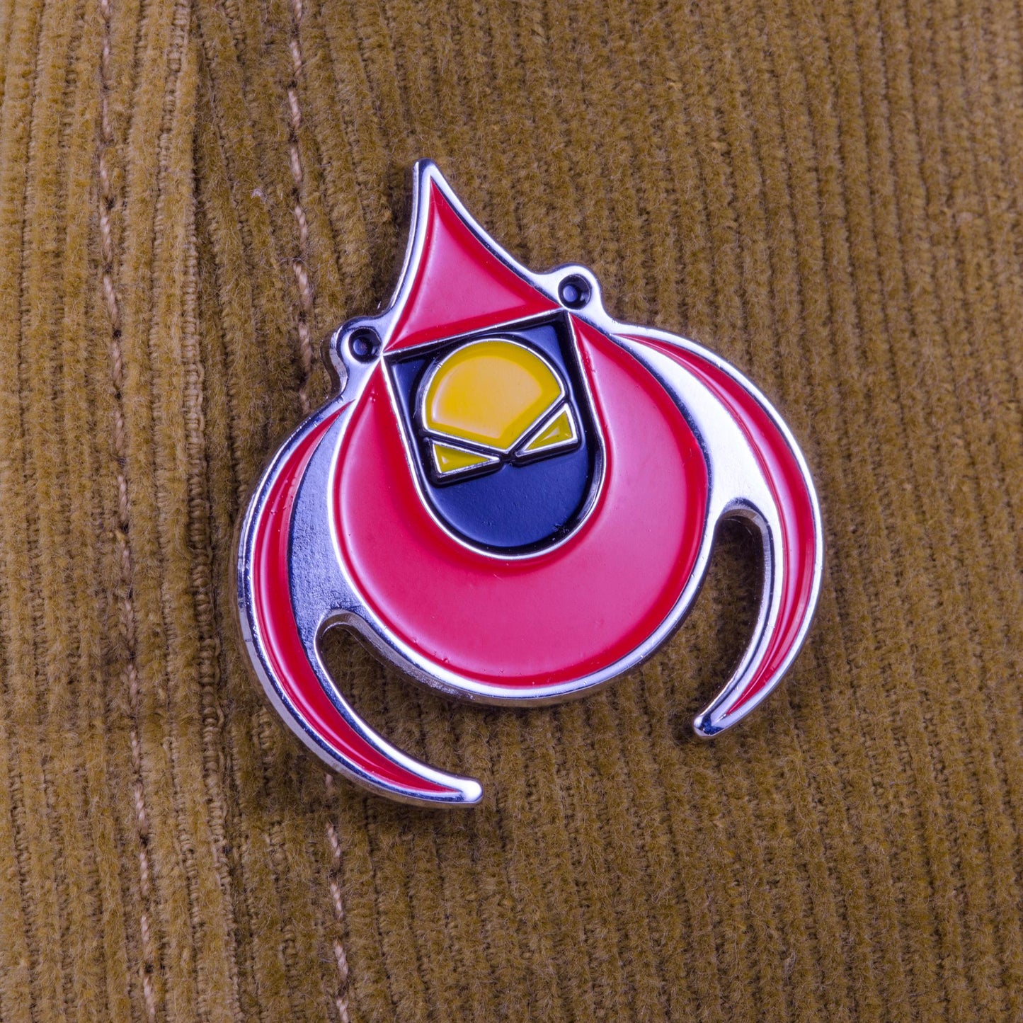 Charley Harper Cardinal Pin